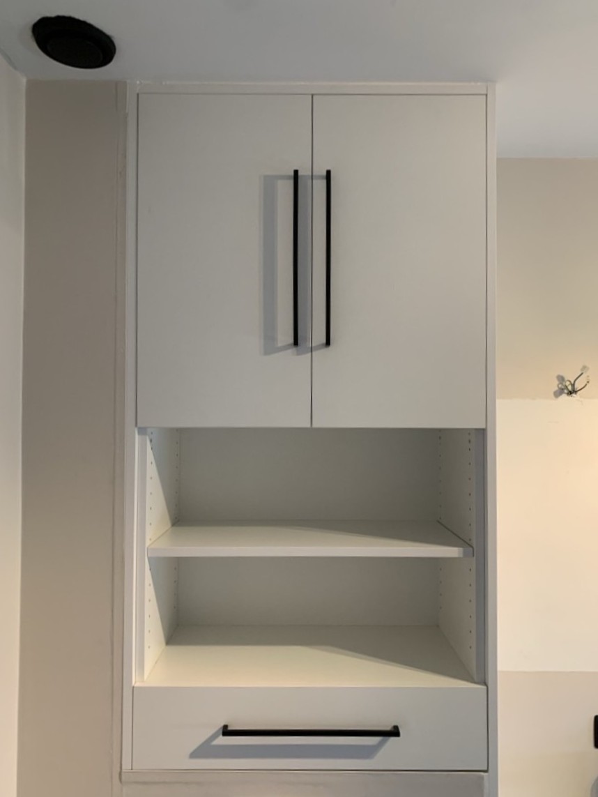 Inbouwkast badkamer